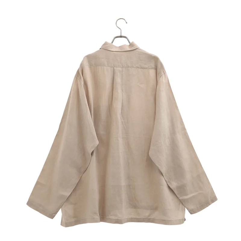 MARKAWARE / マーカウェア | HEMP SHIRTING OPEN COLLAR SHIRT シャツ_長袖 | 3 | メンズ