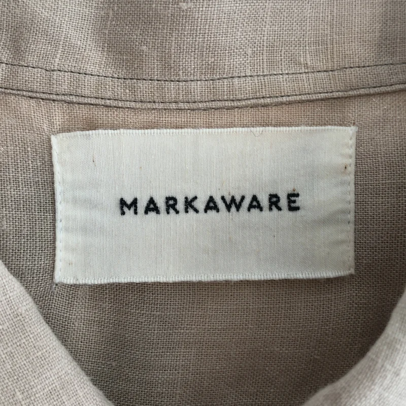 MARKAWARE / マーカウェア | HEMP SHIRTING OPEN COLLAR SHIRT シャツ_長袖 | 3 | メンズ