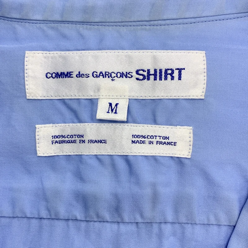 COMME des GARCONS SHIRT / コムデギャルソンシャツ | コットン レギュラーカラーシャツ | M | メンズ