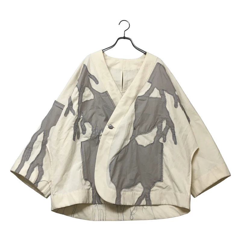 amachi. / アマチ | Elise Gettliffe / Suimyaku Jacket リバーシブル 刺しゅう ノーカラージャケット | 4 | メンズ