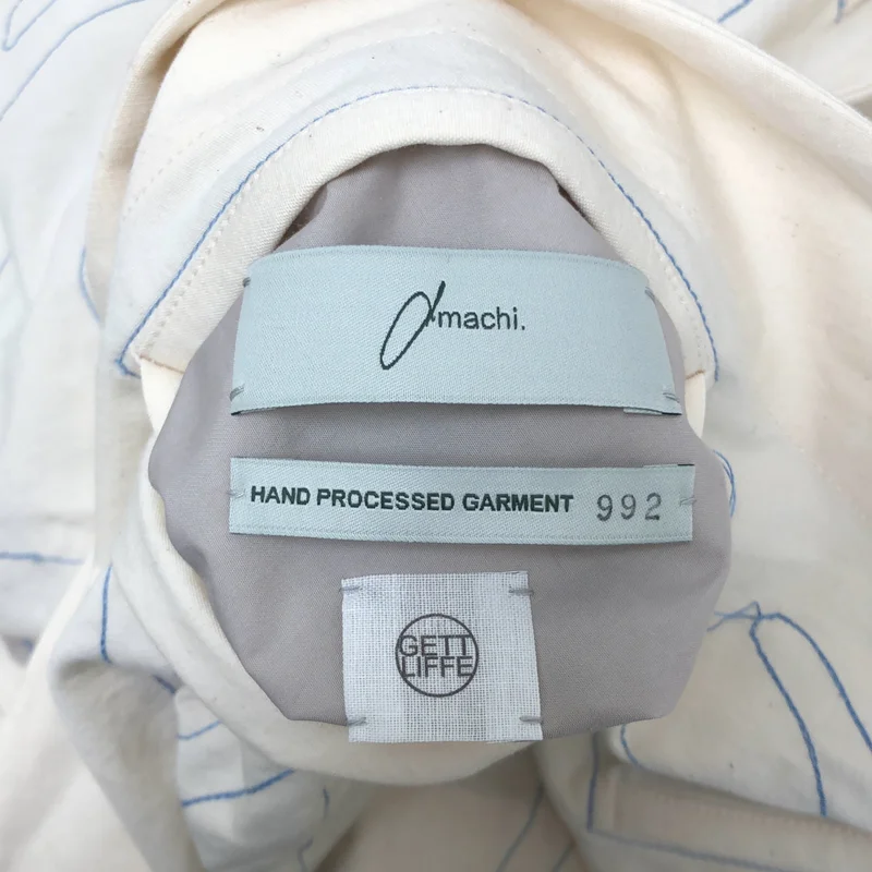 amachi. / アマチ | Elise Gettliffe / Suimyaku Jacket リバーシブル 刺しゅう ノーカラージャケット | 4 | メンズ
