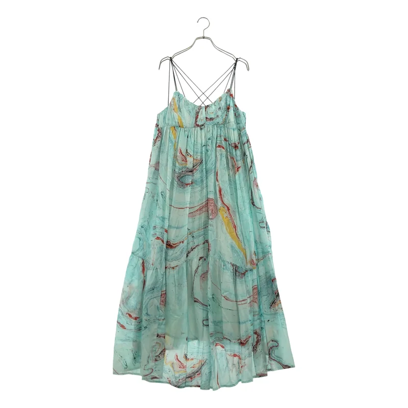 AMERI / アメリ | MEDI INDIAN POOL MARBLE DRESS マーブル キャミワンピース | SH | レディース