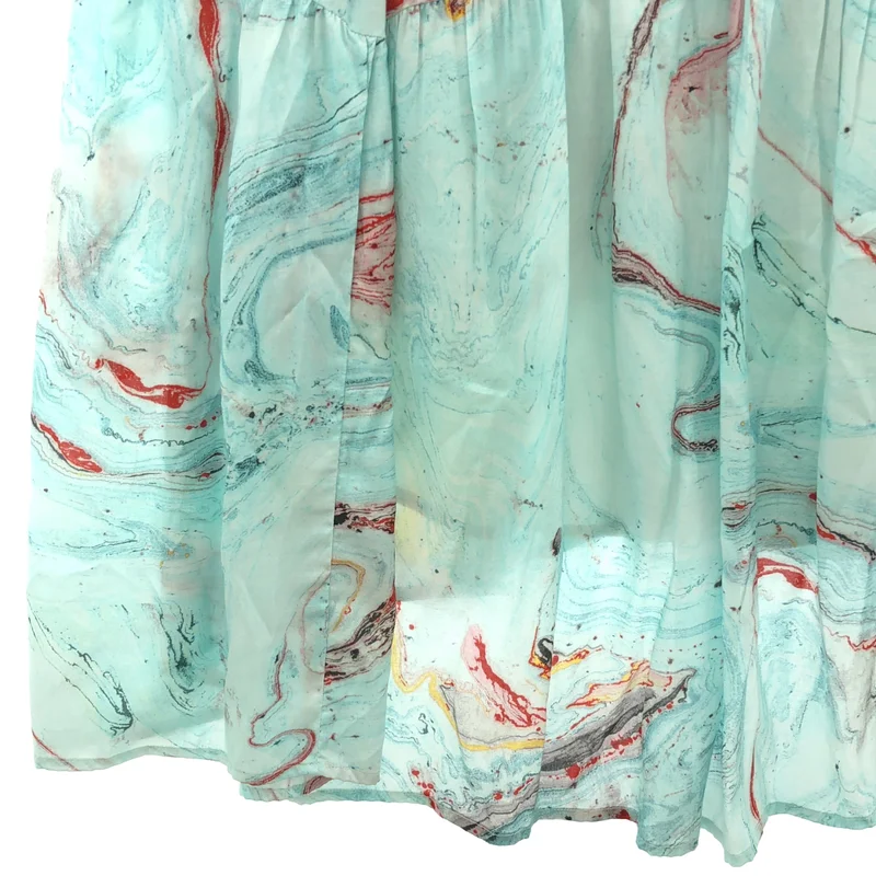 AMERI / アメリ | MEDI INDIAN POOL MARBLE DRESS マーブル キャミワンピース | SH | レディース
