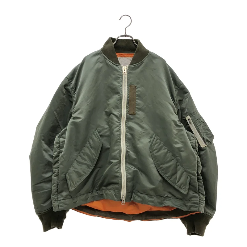 sacai / サカイ | Nylon Twill Blouson MA-1ジャケット 22-02931M | 4 | メンズ