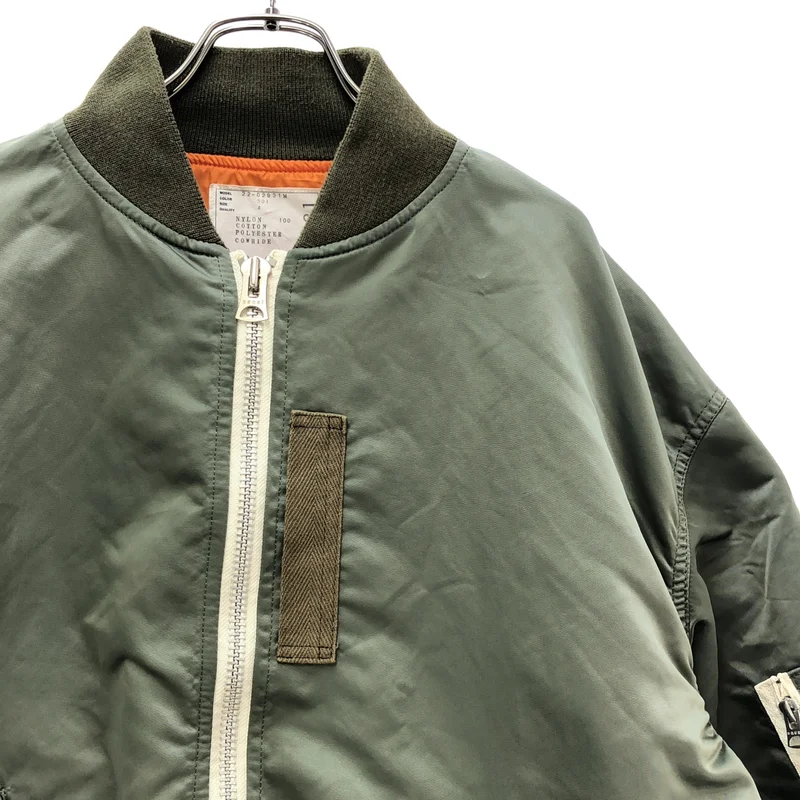 sacai / サカイ | Nylon Twill Blouson MA-1ジャケット 22-02931M | 4 | メンズ