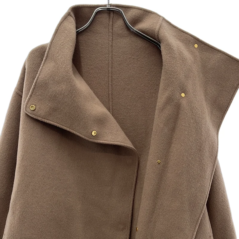 Spick and Span / スピックアンドスパン | 2025AW | ウール ビーバー ニュアンスカラー オーバーコート | 38 | レディース