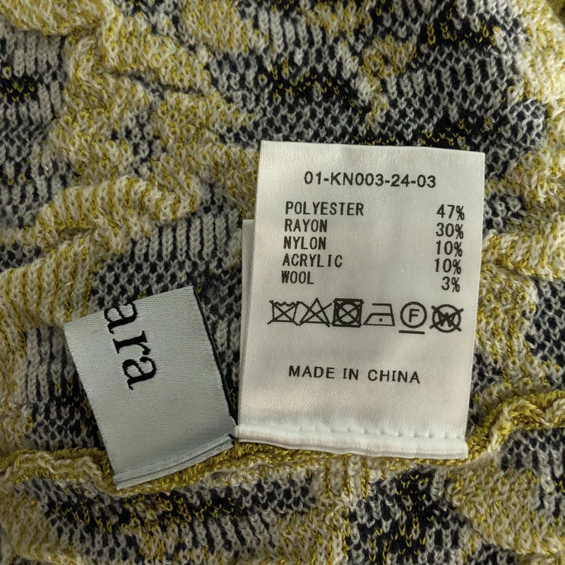 sahara / サハラ | Leaf Jacquard Knit ニット 01-KN003-24-03 |