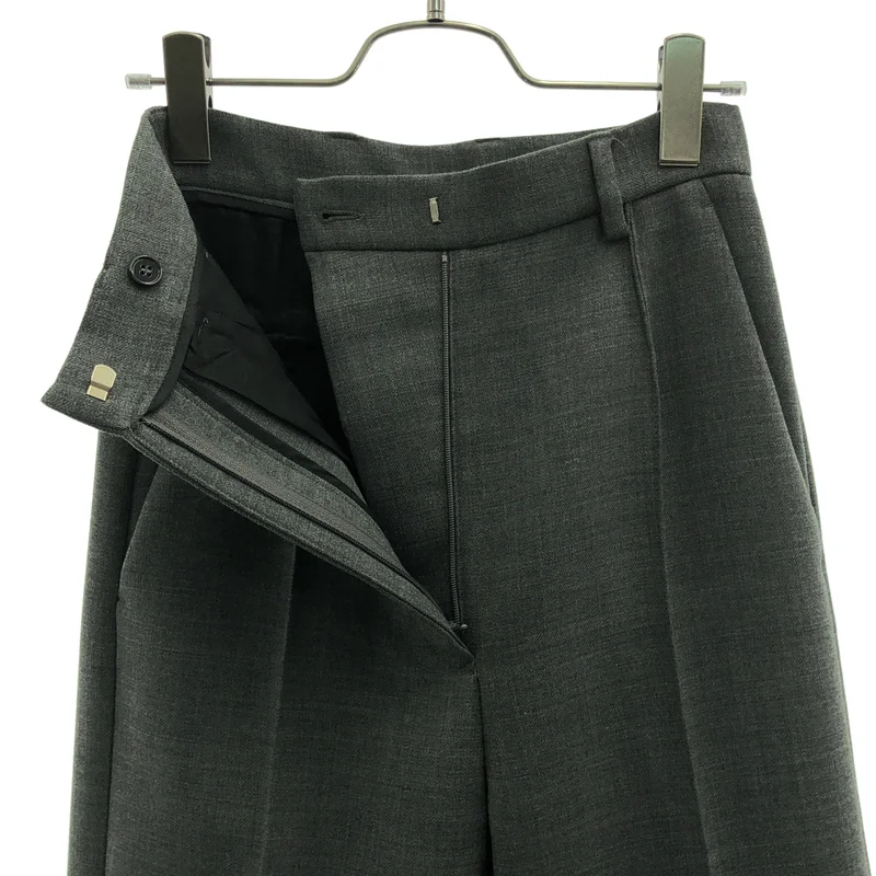 MM6 Maison Margiela / エムエムシックスメゾンマルジェラ | 2019AW | セットアップ / テクノウールピークドラペル 1B テーラードジャケット / センタープレス スラックス パンツ | 36 | レディース