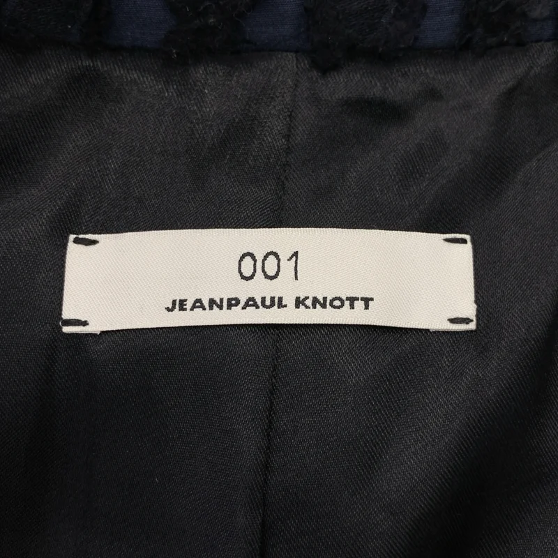 JEANPAULKNOTT / ジャンポールノット | フリンジ ボタンレス ロングジレ ベスト | 1 | レディース