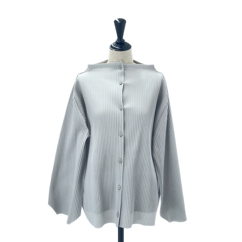 me ISSEY MIYAKE / ミーイッセイミヤケ | プリーツ シャツ_長袖 MI52KO523 |