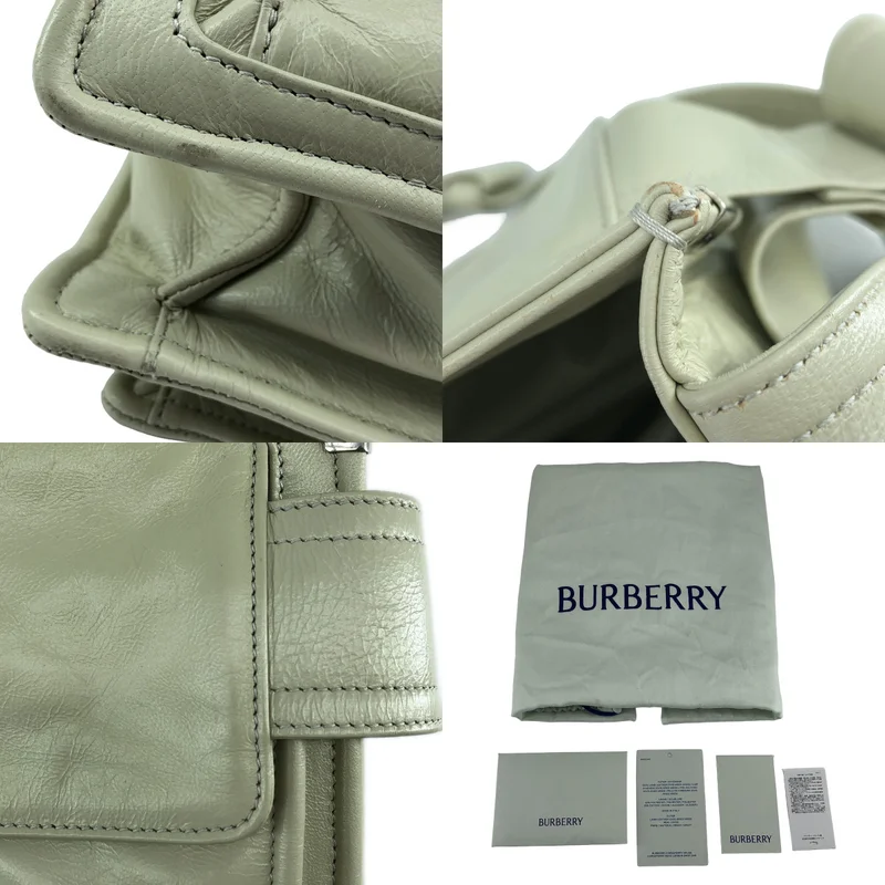 Burberry / バーバリー | 2024AW | Small Trench Tote / レザー スモール トレンチ トートバッグ |