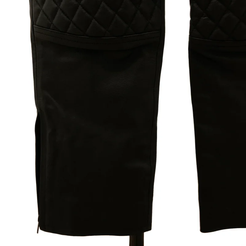 SHIDEN / シデン | MOTOR CYCLE PANT COWHIDE LEATHER レザー モーターサイクルパンツ | M | メンズ