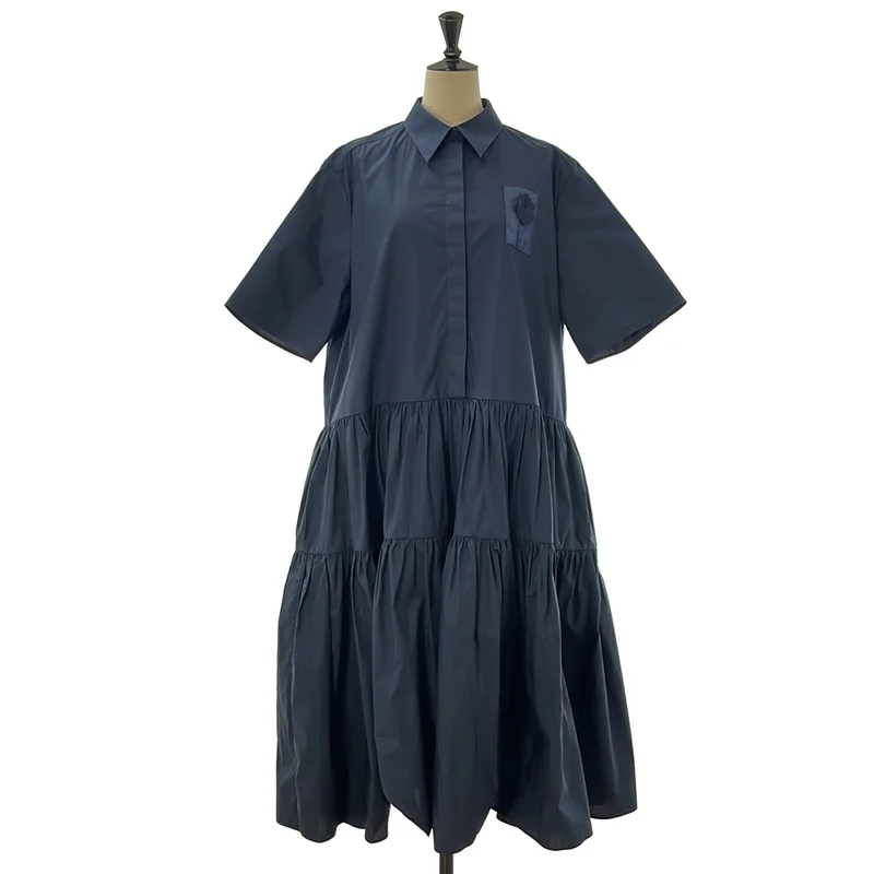 Cecilie Bahnsen / セシリーバンセン | PRIMROSE DRESS / コットン プリムローズドレス 半袖ワンピース | 6 | レディース