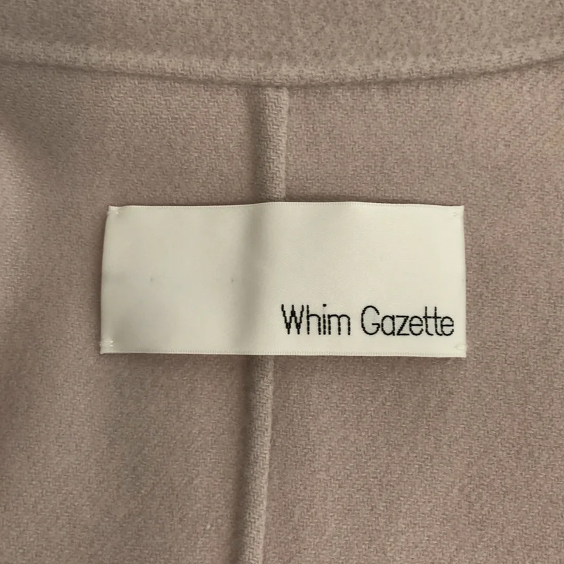 Whim Gazette / ウィムガゼット | ファインウール リバーチェスターコート | F | レディース