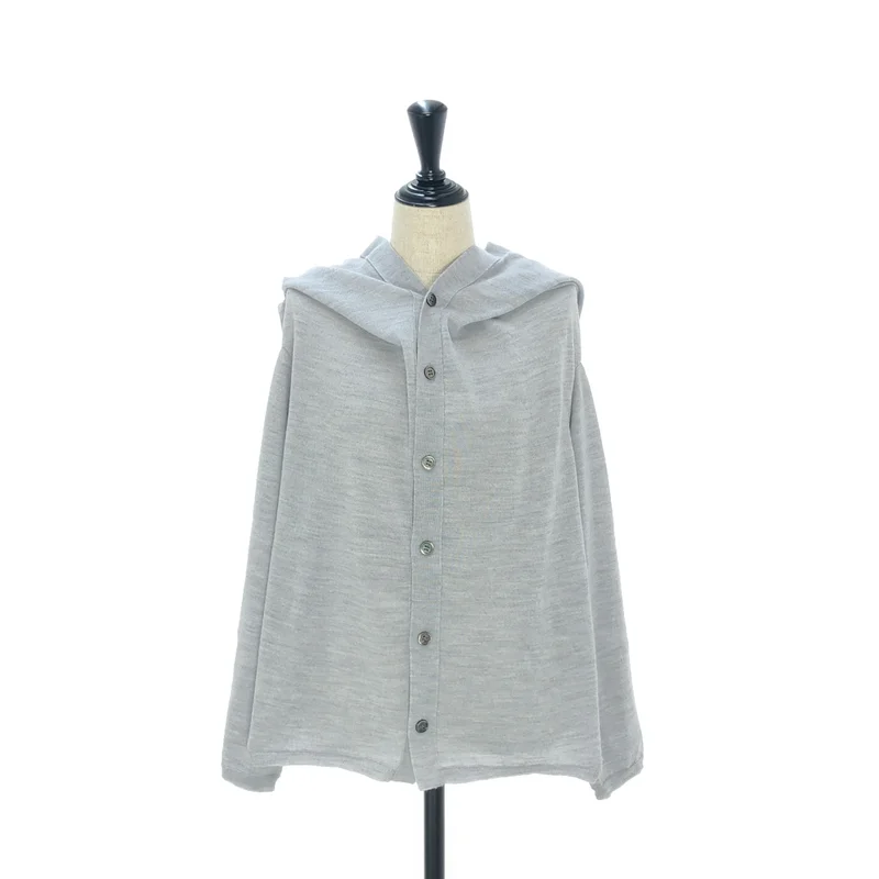COMME des GARCONS / コムデギャルソン | 2025SS | ウール フーデッドカーディガン | S | レディース