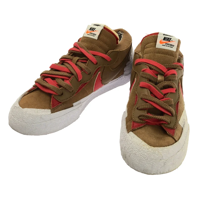 NIKE / ナイキ | ×sacai BLAZER LOW BRITISH TAN ブレーザー ブリティッシュ タン ローカットスニーカー | 26 | メンズ