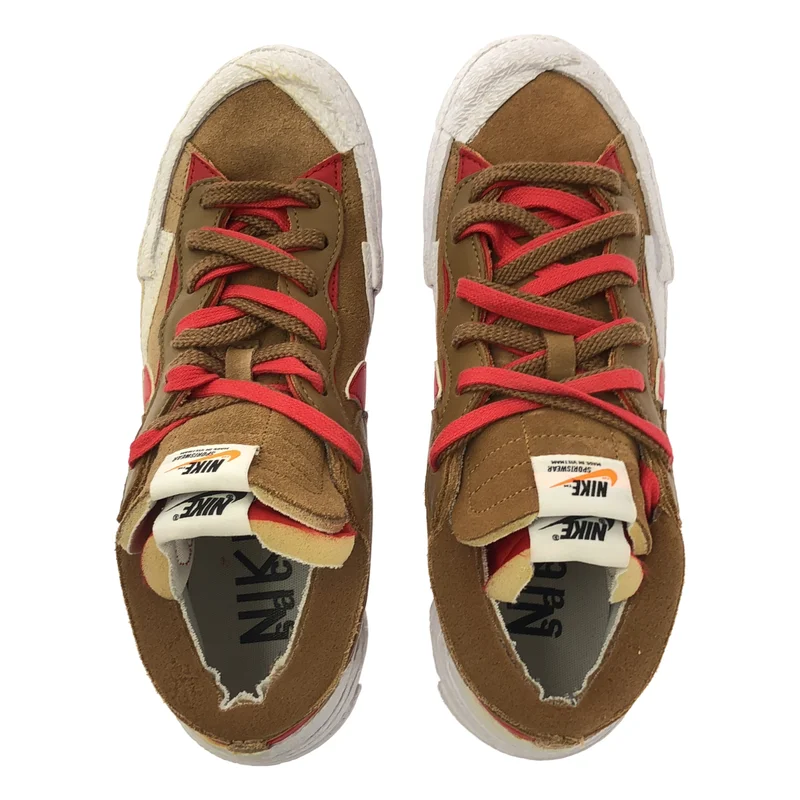 NIKE / ナイキ | ×sacai BLAZER LOW BRITISH TAN ブレーザー ブリティッシュ タン ローカットスニーカー | 26 | メンズ