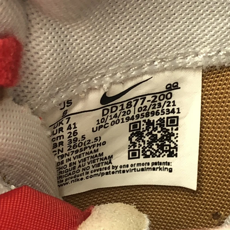 NIKE / ナイキ | ×sacai BLAZER LOW BRITISH TAN ブレーザー ブリティッシュ タン ローカットスニーカー | 26 | メンズ