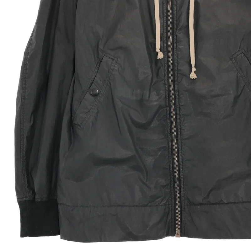 Rick Owens DRKSHDW / リック・オウエンス・ダークシャドウ | コットン コーティング フーデッドジャケット | L | メンズ