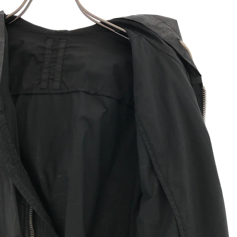 Rick Owens DRKSHDW / リック・オウエンス・ダークシャドウ | コットン コーティング フーデッドジャケット | L | メンズ