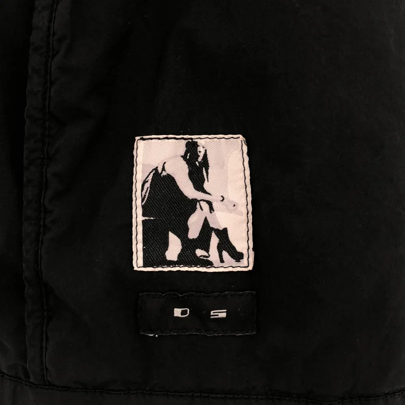 Rick Owens DRKSHDW / リック・オウエンス・ダークシャドウ | コットン コーティング フーデッドジャケット | L | メンズ