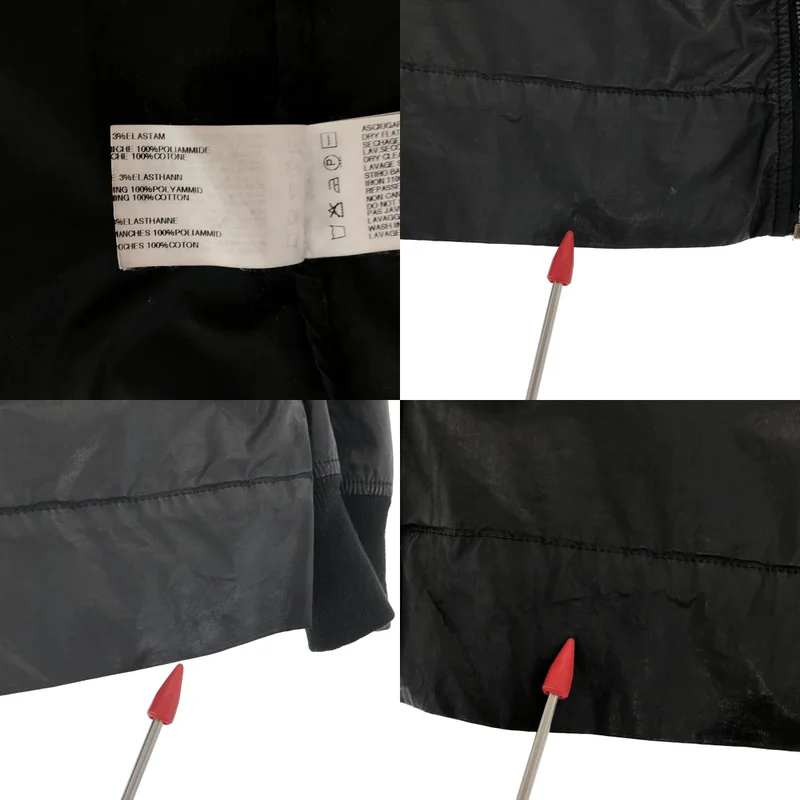 Rick Owens DRKSHDW / リック・オウエンス・ダークシャドウ | コットン コーティング フーデッドジャケット | L | メンズ
