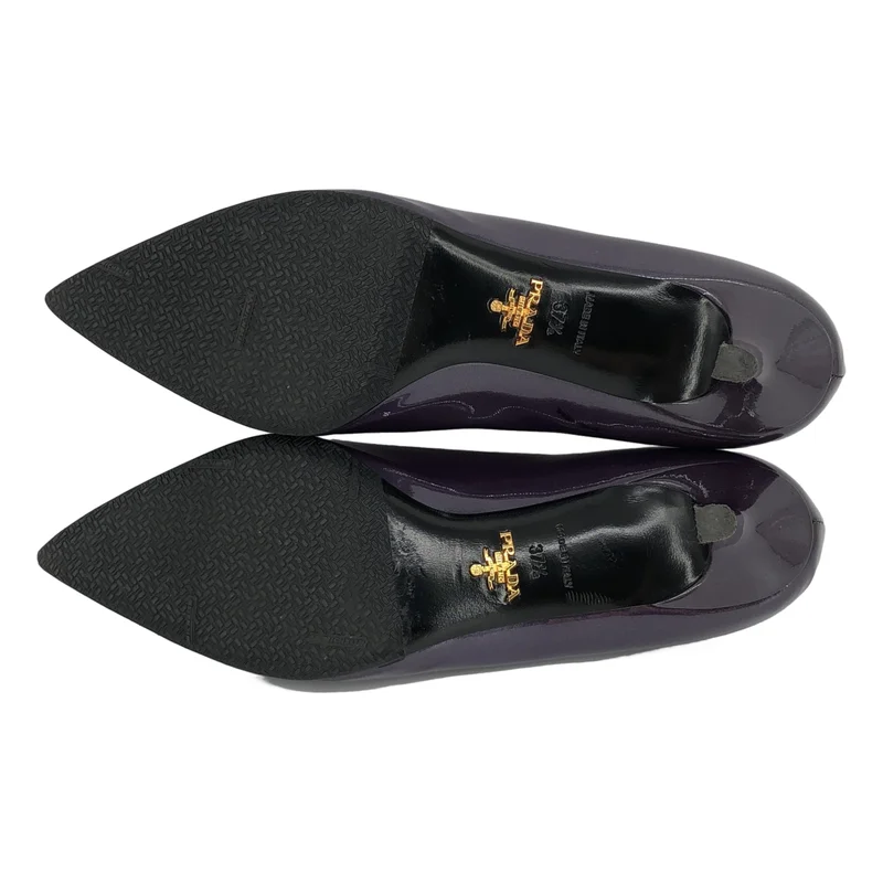 PRADA / プラダ | パテントレザー ポインテッドトゥ パンプス | 37 1/2 | レディース