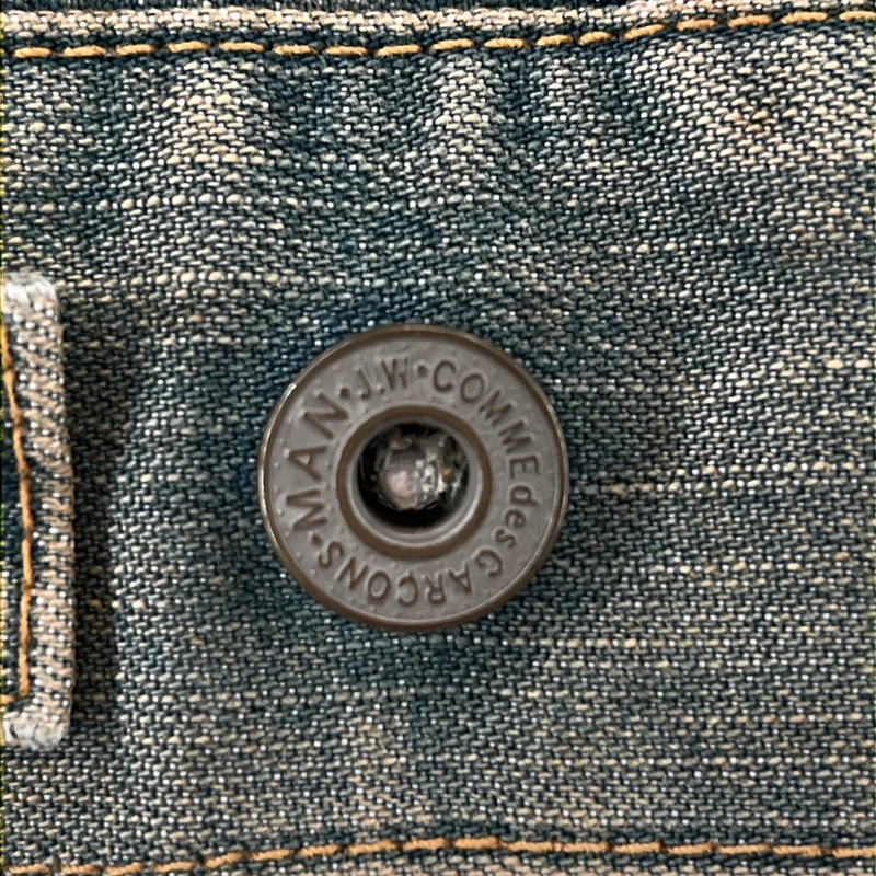JUNYA WATANABE MAN PINK / ジュンヤワタナベマンピンク | 2005SS | ヴィンテージ加工 パッチワーク デニムジャケット | S | レディース
