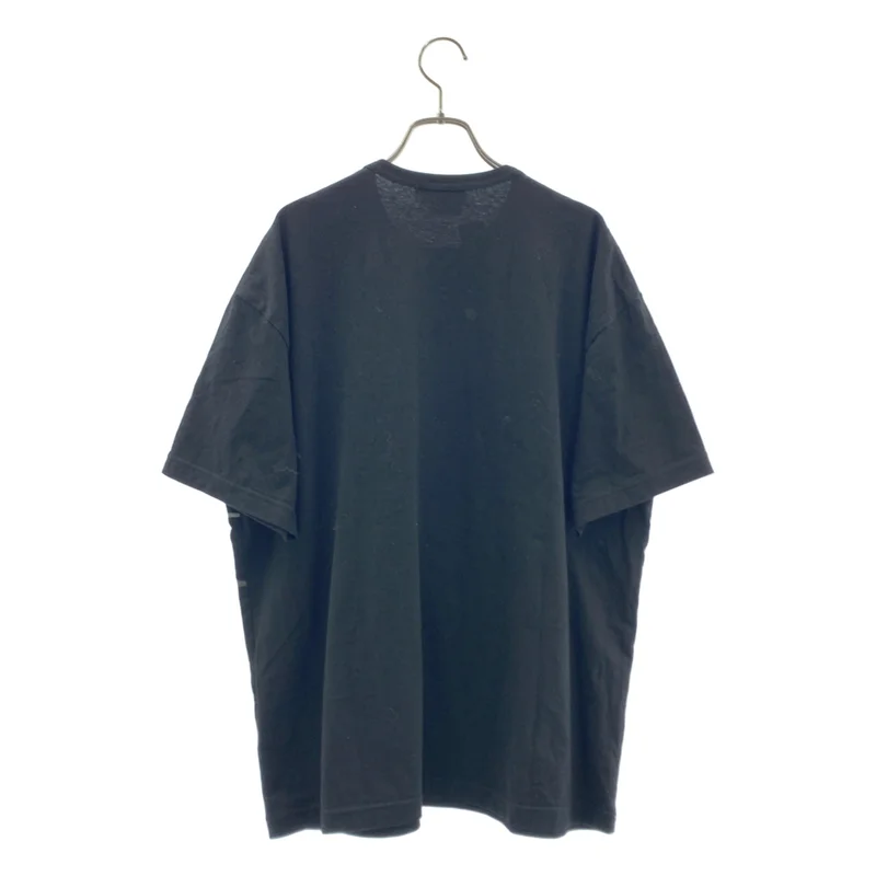 BLACK COMME des GARCONS / ブラックコムデギャルソン | 2024AW | × NIKE / ナイキ ロゴ プリント オーバーシルエット Tシャツ カットソー | S | メンズ