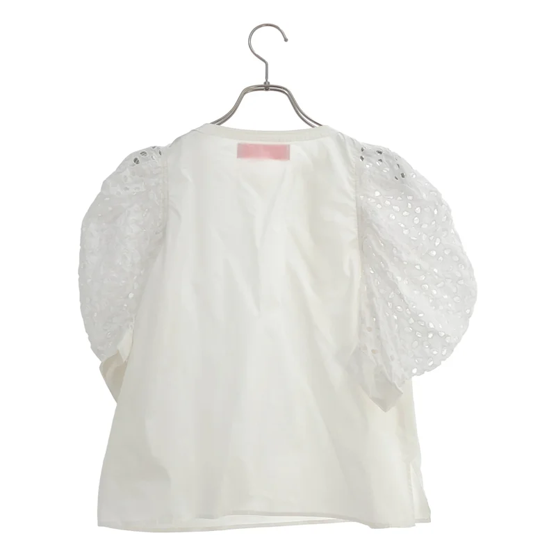 mint designs / ミントデザインズ | カットワークレース シャツ_半袖 46251-SD2TF02 | 2 | レディース