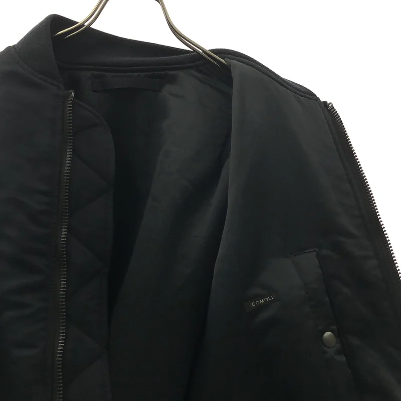 COMOLI / コモリ | 2021AW | シルクナイロン MA-1 ジャケット | 2 | メンズ