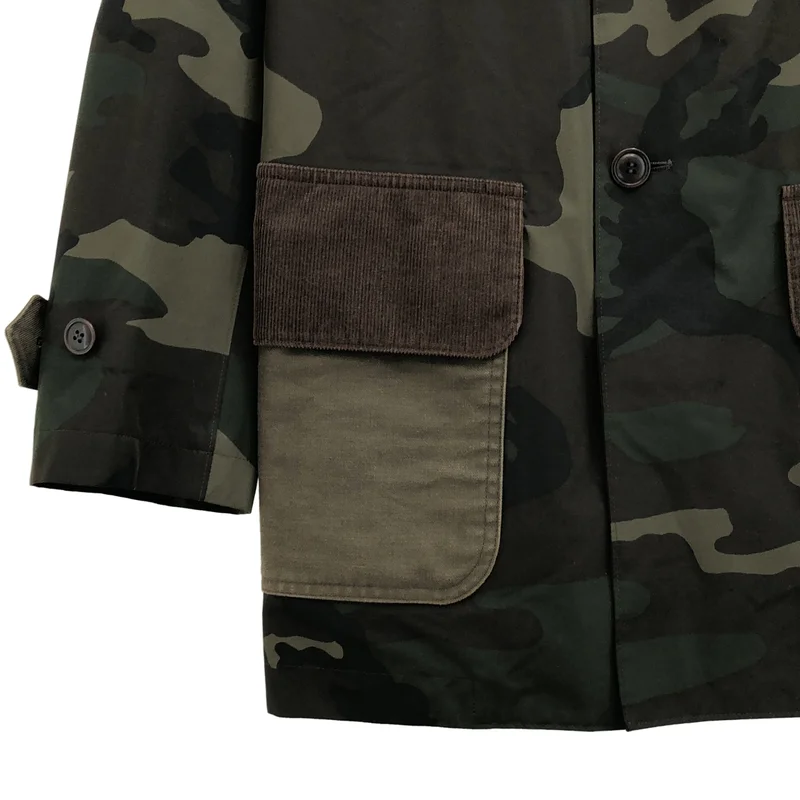 JUNYAWATANABE COMMEdesGARCONS MAN / ジュンヤワタナベマン | 2014AW | ×THE NORTH FACE / カモフラ ステンカラーコート | S | メンズ