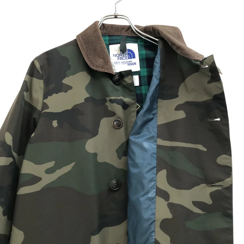 JUNYAWATANABE COMMEdesGARCONS MAN / ジュンヤワタナベマン | 2014AW | ×THE NORTH FACE / カモフラ ステンカラーコート | S | メンズ