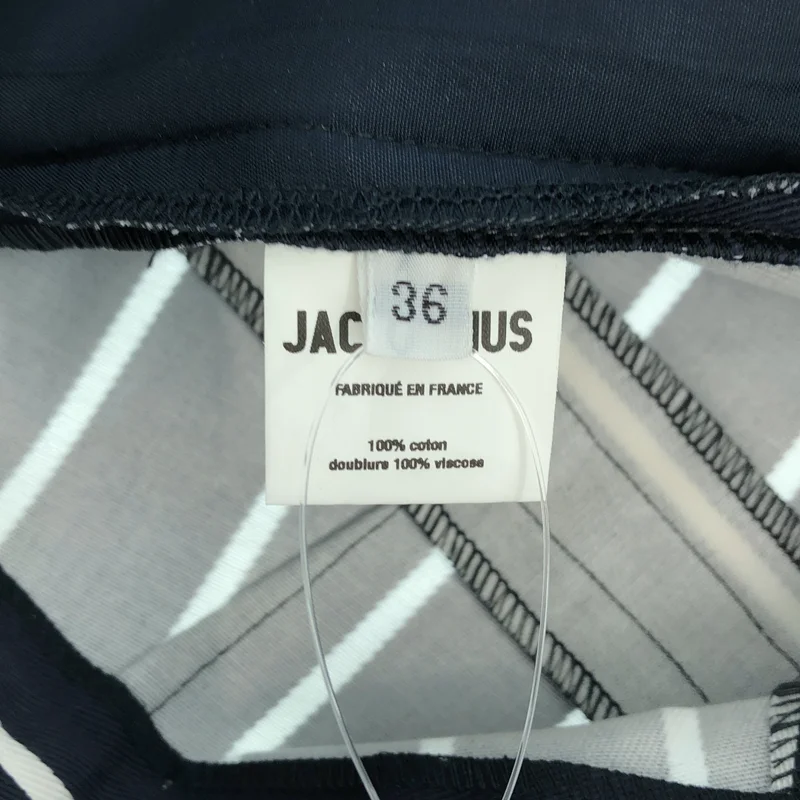 JACQUEMUS / ジャックムス | コットン ストライプ ショートパンツ | 36 | レディース