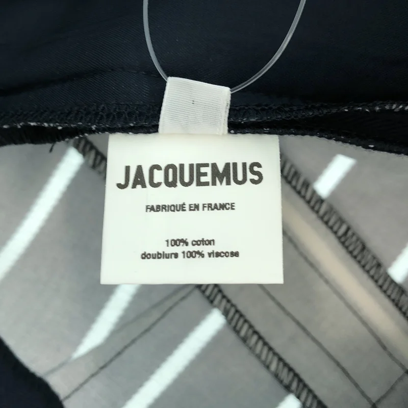 JACQUEMUS / ジャックムス | コットン ストライプ ショートパンツ | 36 | レディース