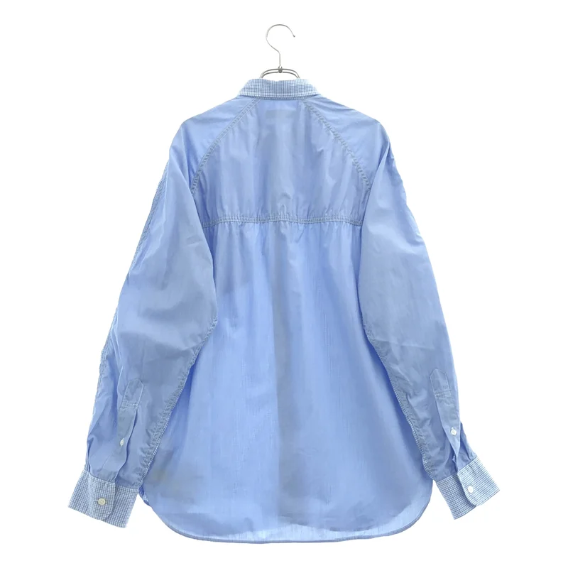 COMME des GARCONS HOMME / コムデギャルソンオム | 2020SS | チェック切り替えシャツ | M | メンズ