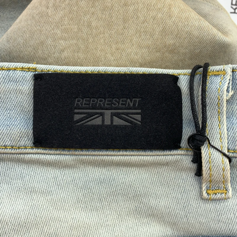 REPRESENT / リプレゼント | DISTRESSED DENIM / ダメージ加工 デニムパンツ | 32 | メンズ