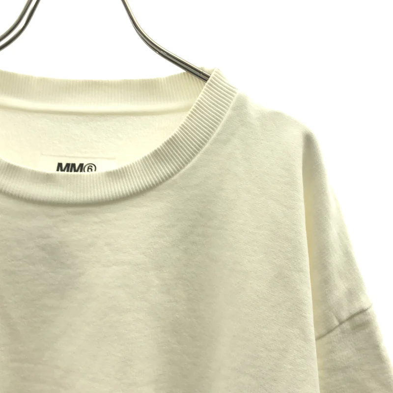 MM6 Maison Margiela / エムエムシックスメゾンマルジェラ | 2019AW | オーバーシルエット ロゴ スウェット トレーナー | M | レディース