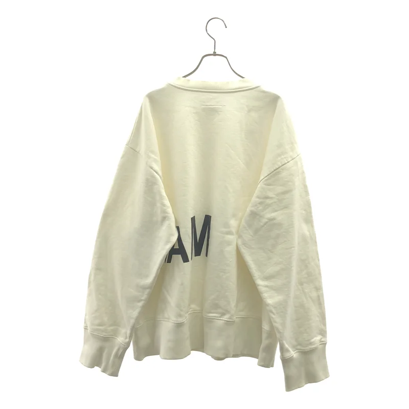 MM6 Maison Margiela / エムエムシックスメゾンマルジェラ | 2019AW | オーバーシルエット ロゴ スウェット トレーナー | M | レディース