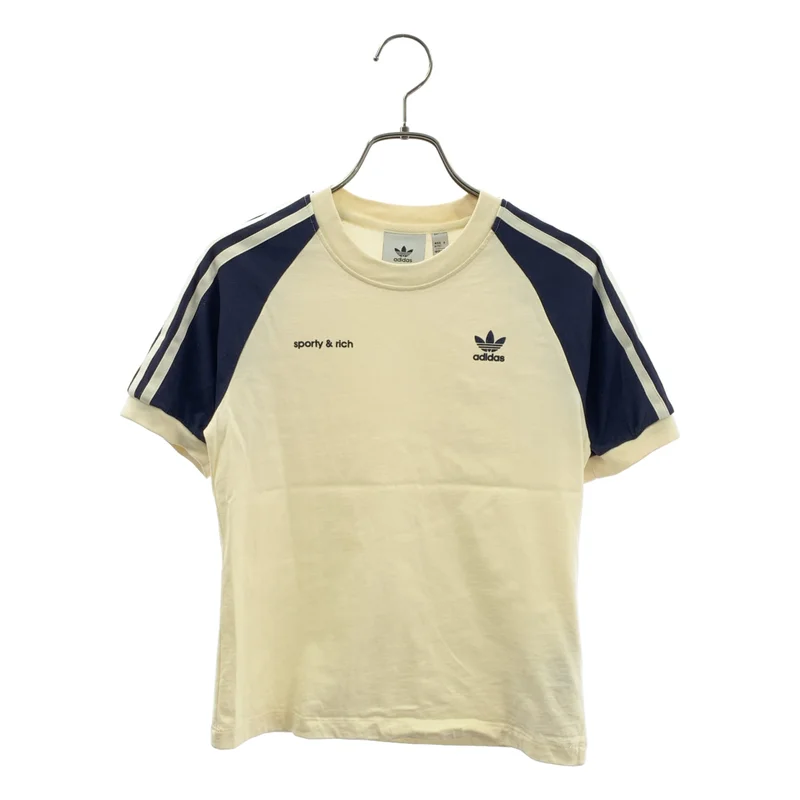 SPORTY&RICH / スポーティーアンドリッチ | × adidas ライン カットソー | XS | レディース