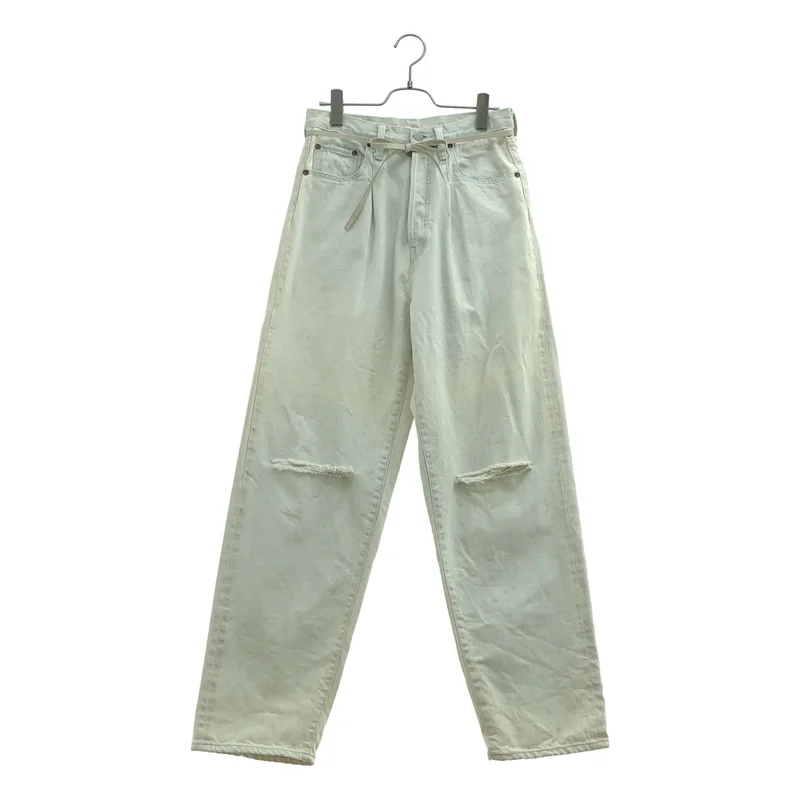 stein / シュタイン | Vintage Reproduction Damage Denim Jeans ダメージ加工 デニムパンツ | XS | メンズ