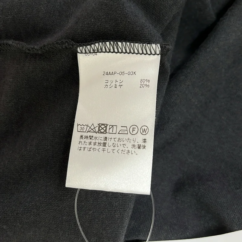 A.PRESSE / アプレッセ | 2024SS | Cashmere Blend S/S T-Shirt Tシャツ | 3 | メンズ