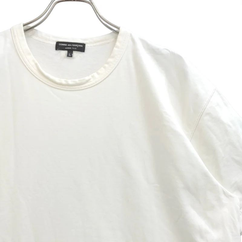 COMME des GARCONS HOMME PLUS / コムデギャルソンオムプリュス | 2016SS | ジップヘム Tシャツ | L | メンズ