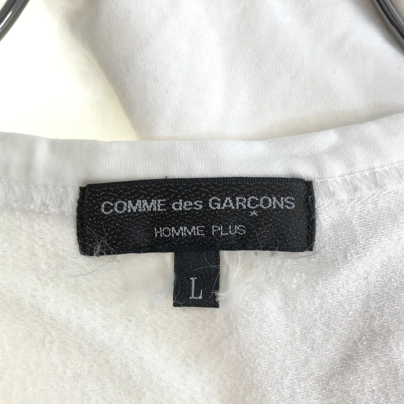 COMME des GARCONS HOMME PLUS / コムデギャルソンオムプリュス | 2016SS | ジップヘム Tシャツ | L | メンズ