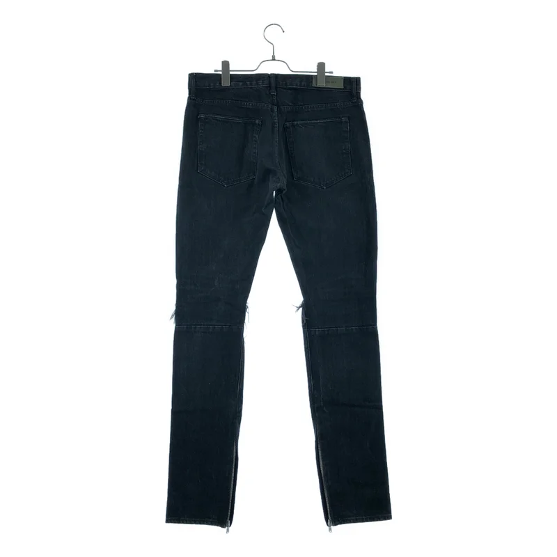 FEAR OF GOD / フィアオブゴッド | 2016AW | 4th Selvedge Denim / クラッシュ加工 サイドジップ スキニーデニム | 32 | メンズ