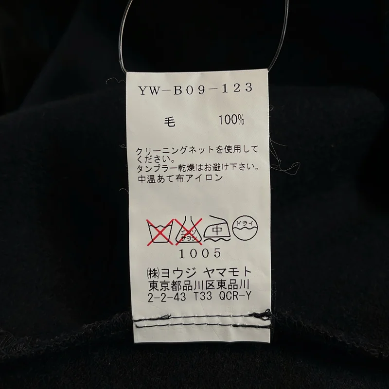 Y's / ワイズヨウジヤマモト | ウール プルオーバー スタンドカラージャケット | 3 | レディース