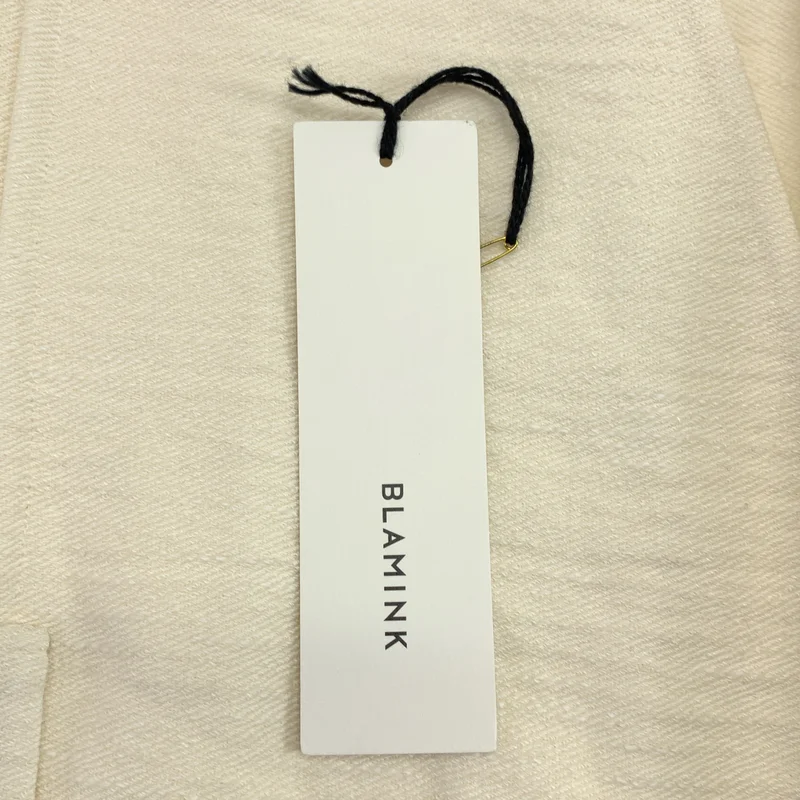 BLAMINK / ブラミンク | リネン コットン ショートスリーブ ロングコート | 36 | レディース