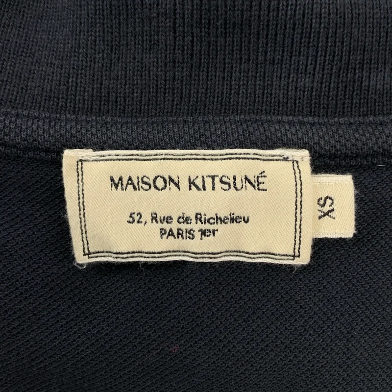 MAISON KITSUNE / メゾンキツネ | ダブルフォックス ポロシャツ | XS | メンズ