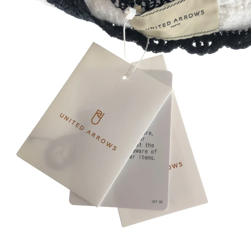 UNITED ARROWS / ユナイテッドアローズ | クロッシー エンブロイダリー ニット プルオーバー | F | レディース
