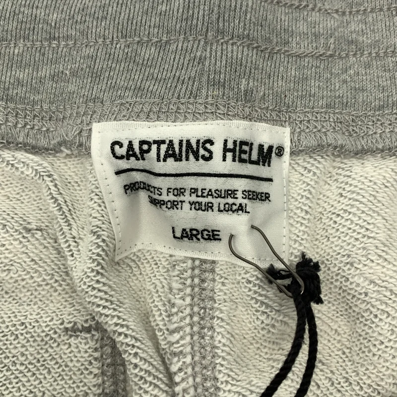 CAPTAINS HELM / キャプテンズヘルム | LOCALS LOGO SWEAT PANTS / ドローストリング スウェット パンツ | L | メンズ